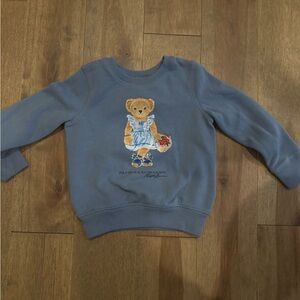 Polo by Ralph Lauren Kids Blue Teddy Sweatshirt
